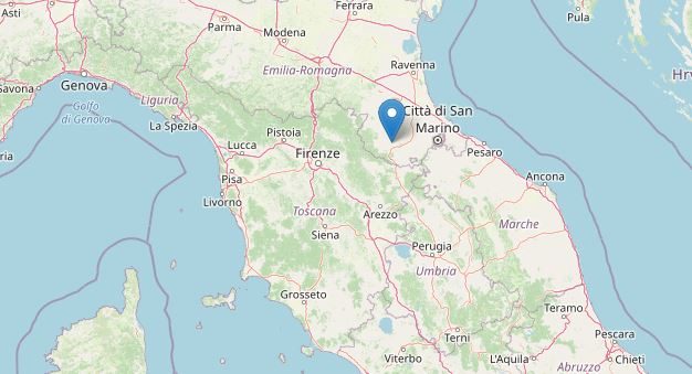 Terremoto a Forlì (Ingv)