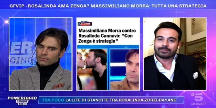 Francesco Fredella Vs Massimiliano Morra a Pomeriggio 5