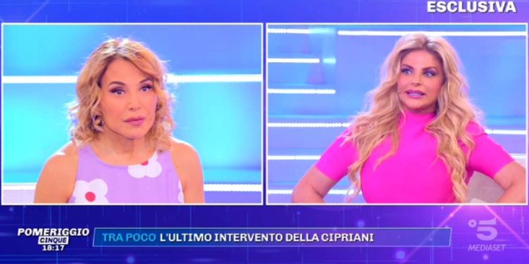 Francesca Cipriani a Pomeriggio 5