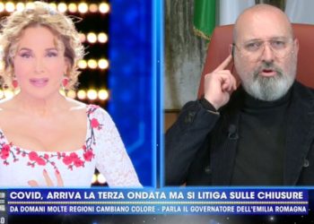 Stefano Bonaccini a Live Non è la D'Urso