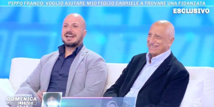 Pippo Franco e il figlio Gabriele