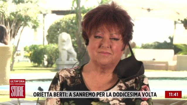 Orietta Berti a Storie Italiane