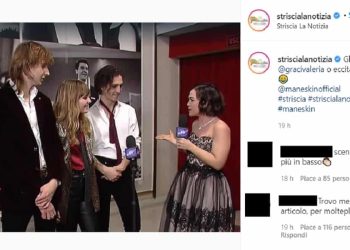 Maneskin e Valeria Graci - Foto Instagram