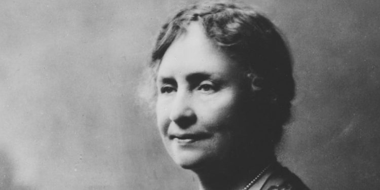 Helen Keller (foto Britannica.com)