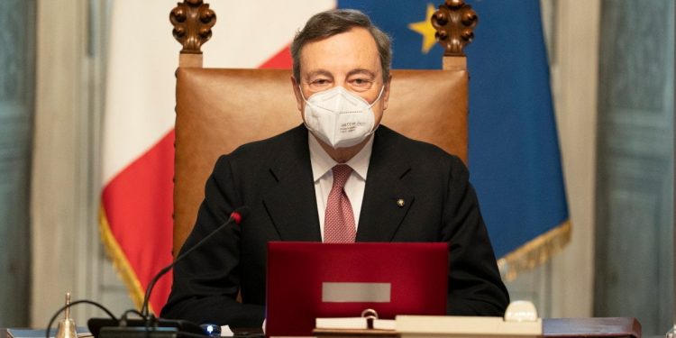 Premier Mario Draghi