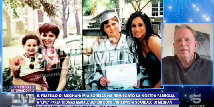 Thomas Markle fratello Meghan