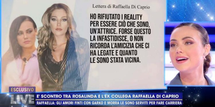 Raffaella Di Caprio vs Adua Del Vesco, Live