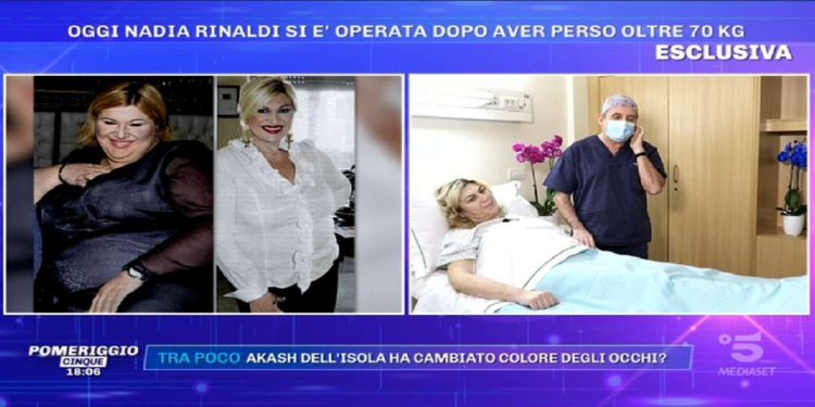 Nadia Rinaldi, operazione Pomeriggio 5