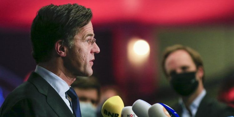 Il premier olandese Mark Rutte (LaPresse)