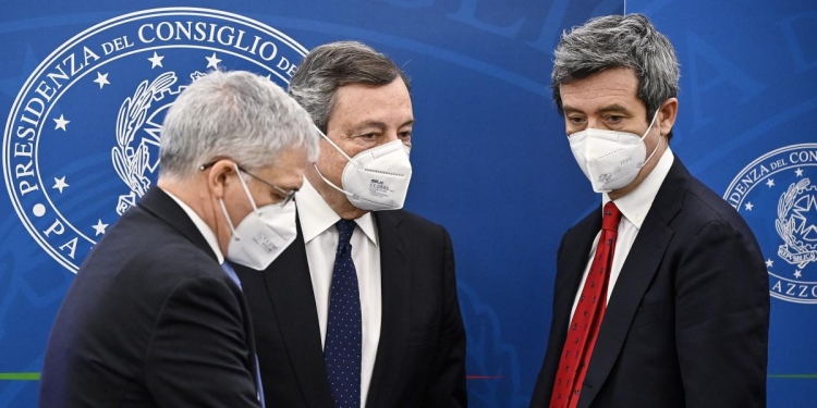 Franco, Draghi e Orlando