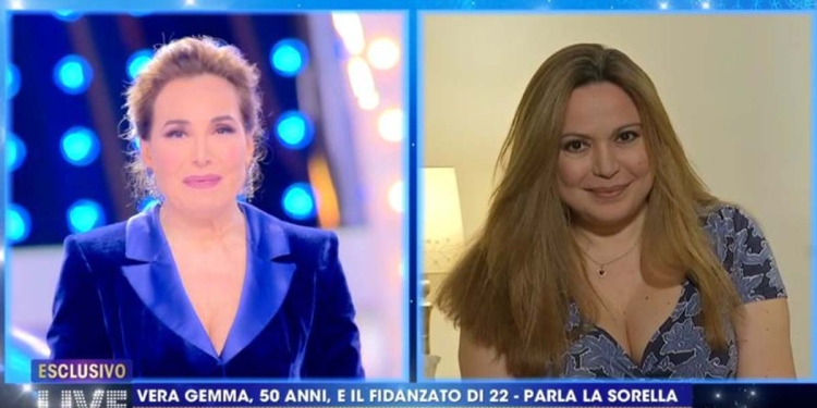 Giuliana, sorella Vera Gemma (Live non è la d'Urso)