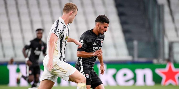 Houssem Aouar: accordo Juventus-Lione per il centrocampista? (Foto LaPresse)