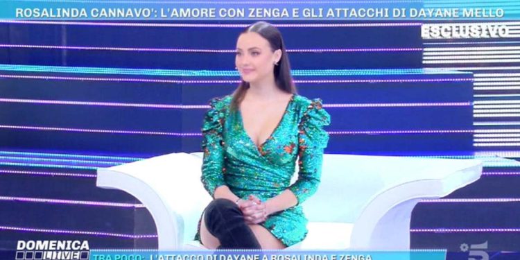 Rosalinda Cannavò, Domenica Live