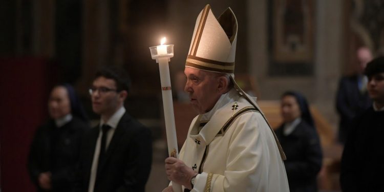 Papa Francesco, Veglia di Pasqua