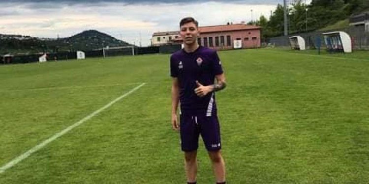 Daniel Guerini ai tempi della Fiorentina (da Facebook)