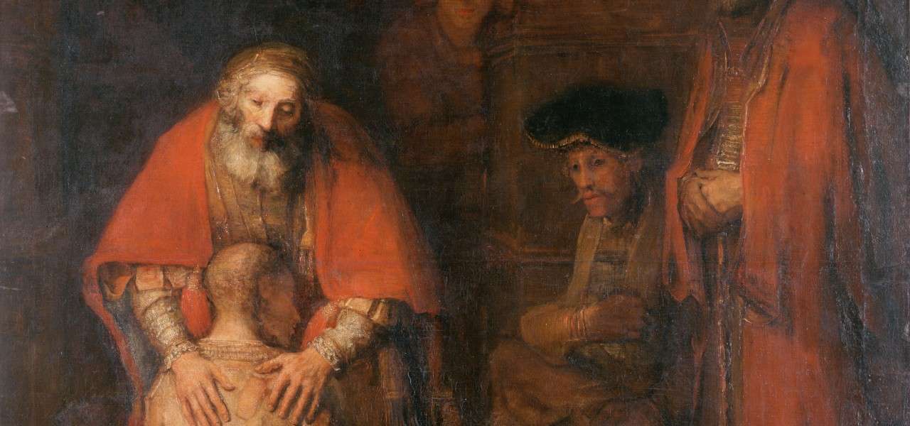 Rembrandt, Il ritorno del figliol prodigo (1668, particolare)