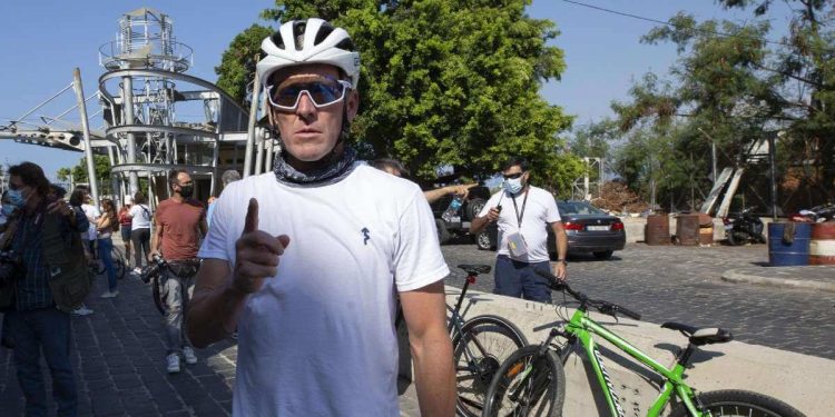 Lance Armstrong, ex campione di ciclismo (Foto LaPresse)