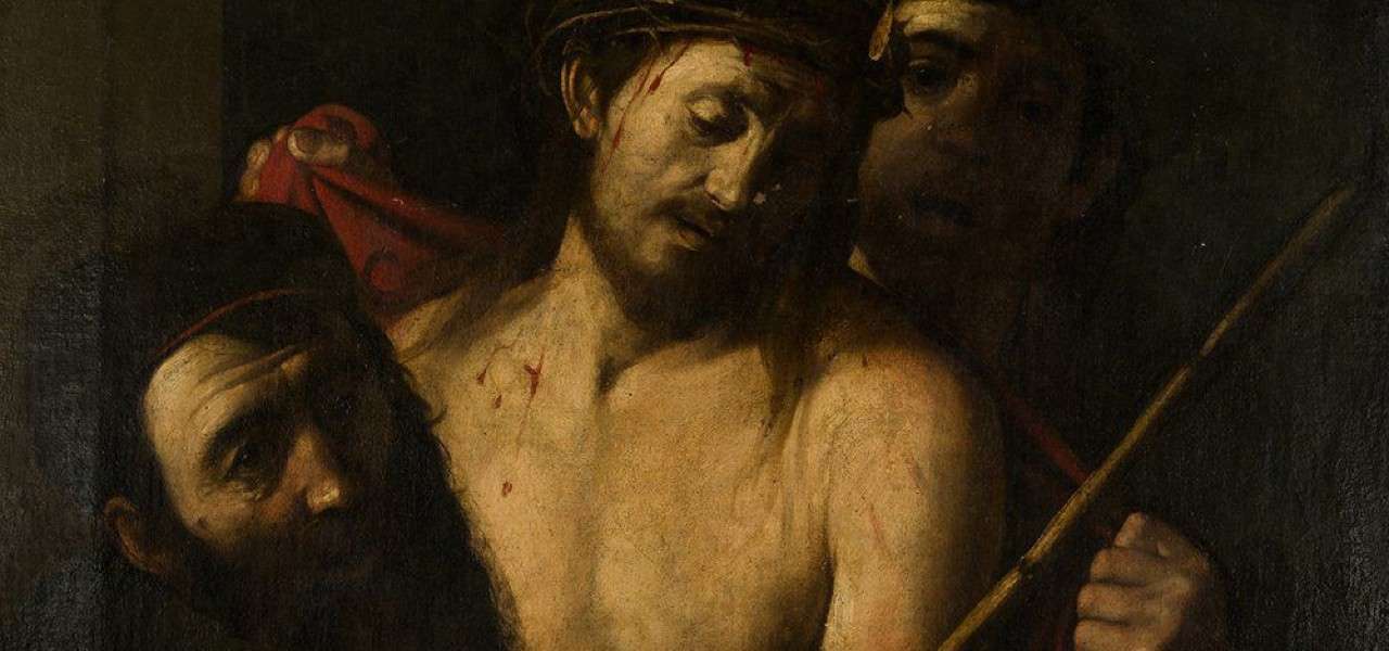 Caravaggio, Ecce homo (1606), particolare