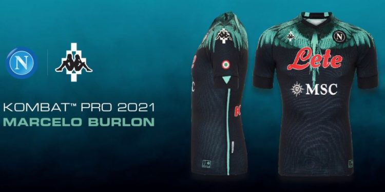 Marcelo Burlon, maglia Napoli (Twitter)