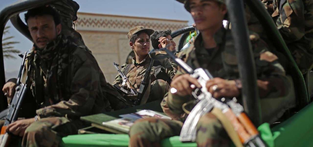 Yemen, ribelli houthi (LaPresse)