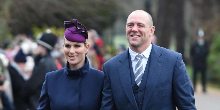 La coppia Zara Philips e Mike Tindall