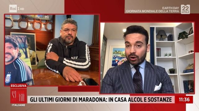 Fredella sul caso Maradona a (Storie Italiane)