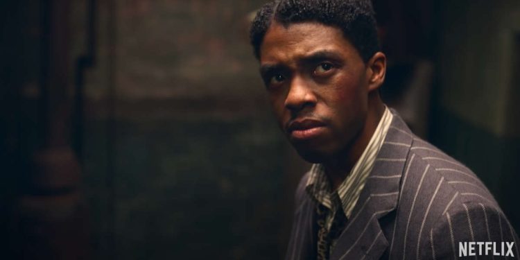 Chadwick Boseman in "Ma Rainey's Black Bottom" (YouTube)