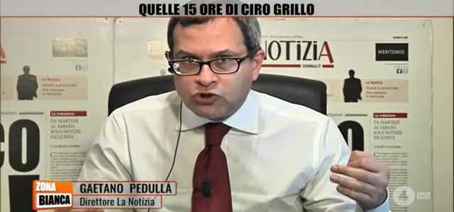 Gaetano Pedull furia per difendere Ciro Grillo Nuzzi