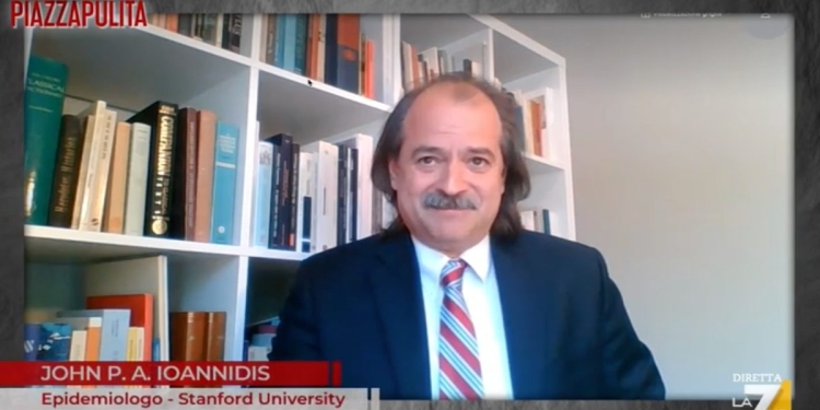 John P. A. Ioannidis, Stanford University (Piazzapulita)