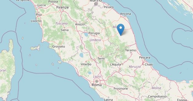 Terremoto Macerata (Ingv)