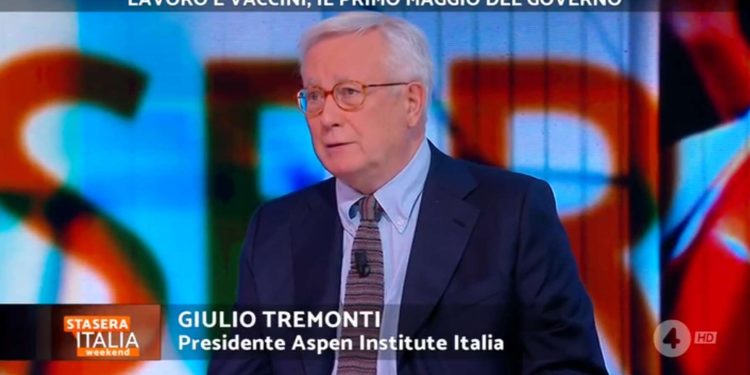 Giulio Tremonti (Stasera Italia Weekend, 2021)