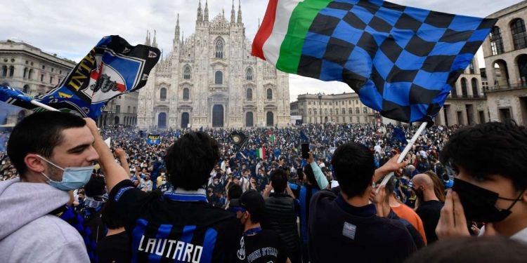 tifosi scudetto Inter