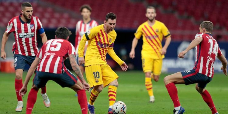 Diretta Barcellona Atletico Madrid, Liga 35^ giornata (Foto LaPresse)