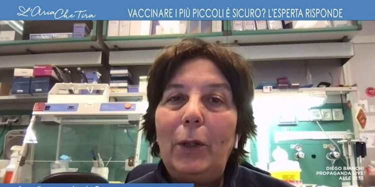 L'immunologa Chiara Azzari a "L'Aria che tira"