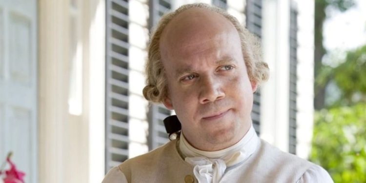 Paul Giamatti nei panni di John Adams