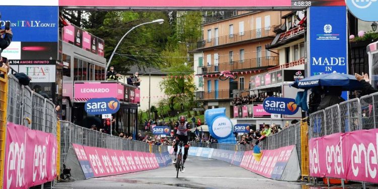 Diretta Giro d'Italia 2021: Joe Dombrowski ha vinto la 4^ tappa (Foto LaPresse)