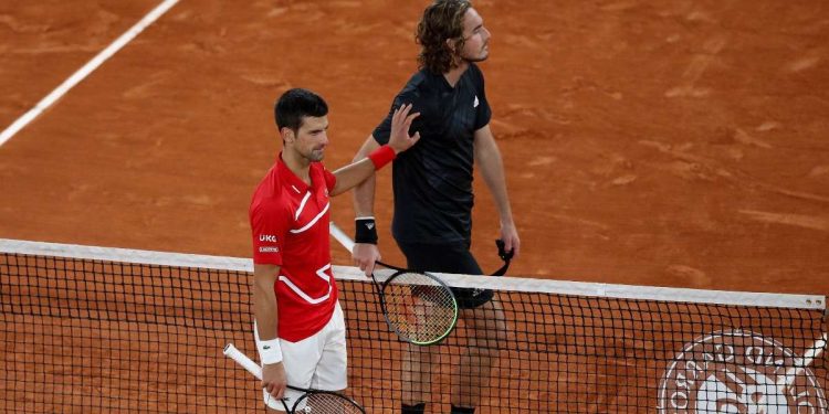 Djokovic Tsitsipas Roland Garros