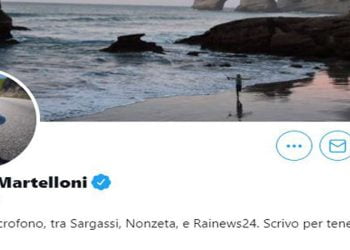 Gabriele Martelloni, Twitter