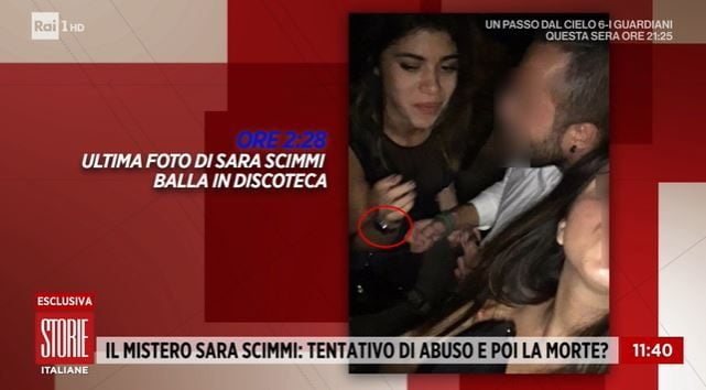 Morte Sara Scimmi a Storie Italiane