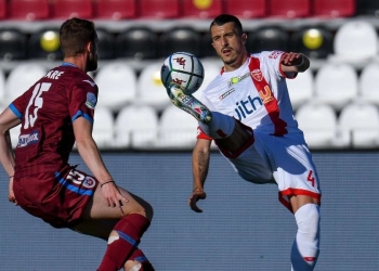 Calciomercato Lazio - A destra Dany Mota con la maglia del Monza (Foto LaPresse)