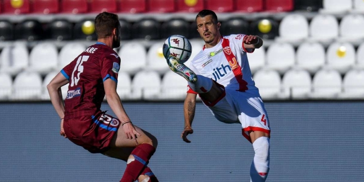 Calciomercato Lazio - A destra Dany Mota con la maglia del Monza (Foto LaPresse)