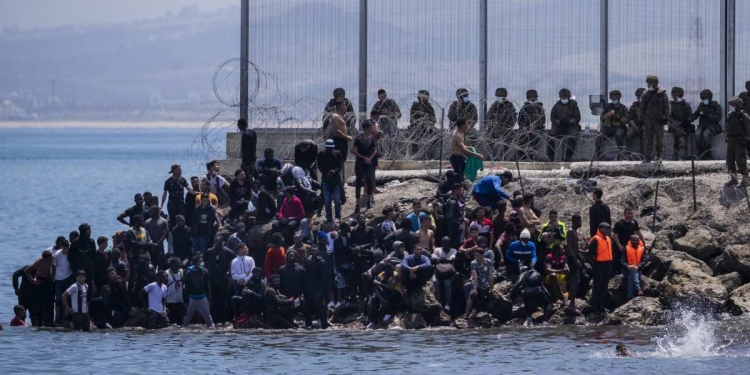 Migranti a Ceuta