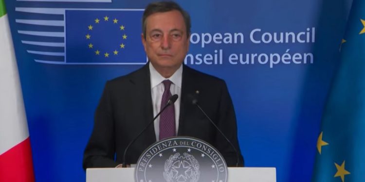 Draghi al Consiglio Ue