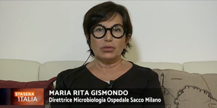 Maria Rita Gismondo a Stasera Italia