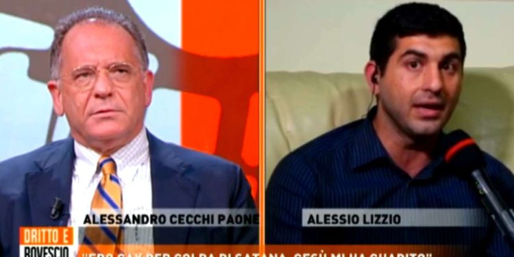 Lizzio vs Cecchi Paone (Dritto e Rovescio, 2021)