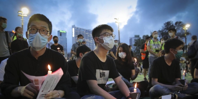 Hong Kong alleanza veglia