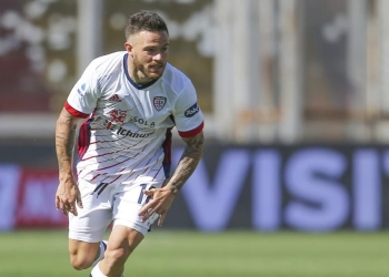 Calciomercato Napoli - Nahitan Nandez, centrocampista del Cagliari (Foto LaPresse)