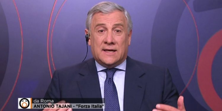 antonio tajani tamponi poliziotti