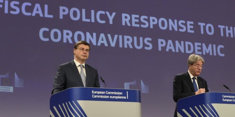 Dombrovskis e Gentiloni