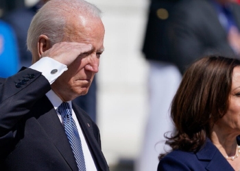 Il presidente americano Joe Biden e la vicepresidente Kamala Harris (LaPresse)